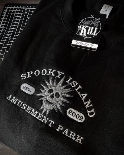 Discover Spooky Island Sweatshirt, Halloween sweatshirt Halloween sweater