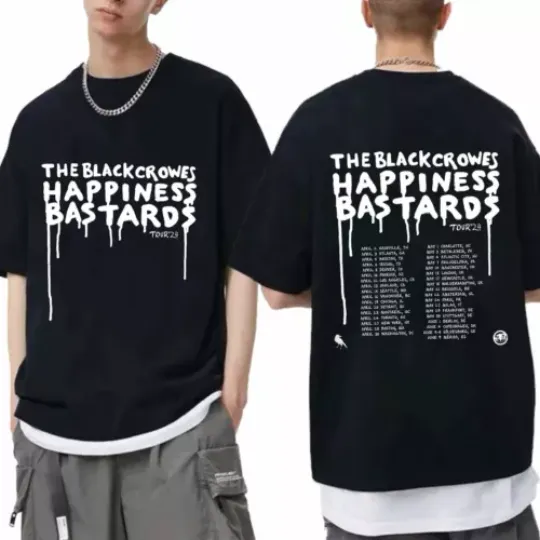Discover The Black Crowes 2024 Happiness Bastards Tour Shirt