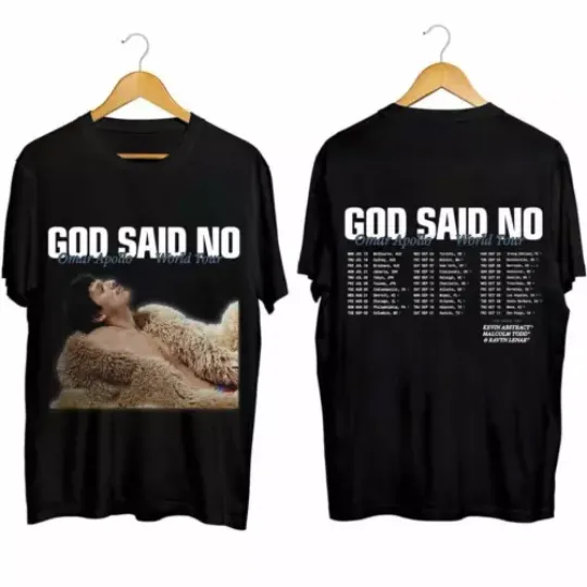 Discover Omar Apollo 2024 World Tour Shirt  Omar Apollo Fan Gift