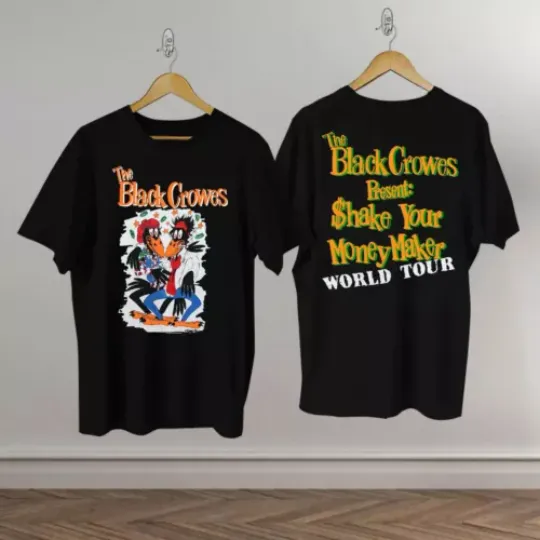 Discover Vintage 1990 Black Crowes Shake Your Money Maker World Tour Shirt
