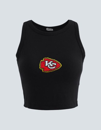 Discover Kansas City Chiefs Bead embroidery Top, Beaded Embroidery Chiefs Crop Top, Football Shirt, Game day, Travis Kelce Taylor, KC arrowhead