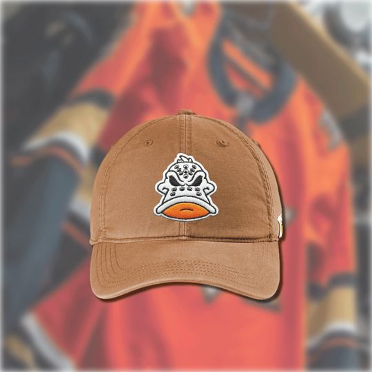 Anaheim Ducks Hat - Carhartt Velcro Strap Cap - Hockey Gift