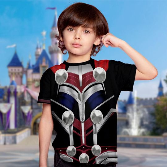 Discover Thunder Lady 3D T-Shirt, Halloween Costume For Family Group T Shirt