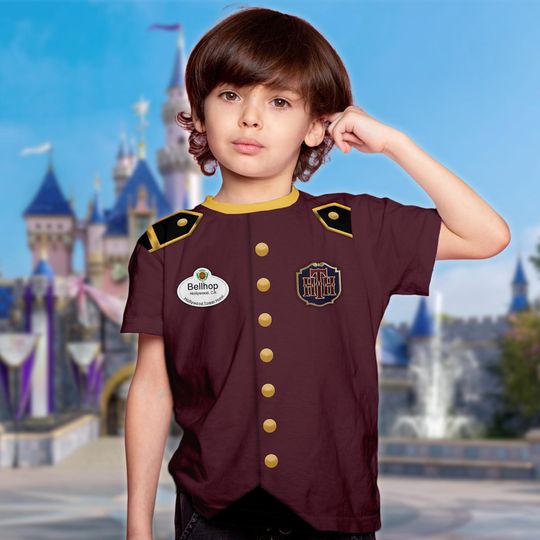 Tower Hotel 3D Costumes Shirt, Fantasy Movie Inspired T-shirt