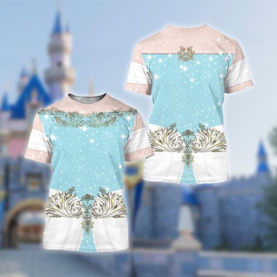 Discover Cinde Inspired Costume T-Shirt, Princess Cinde Cosplay Costume Shirt