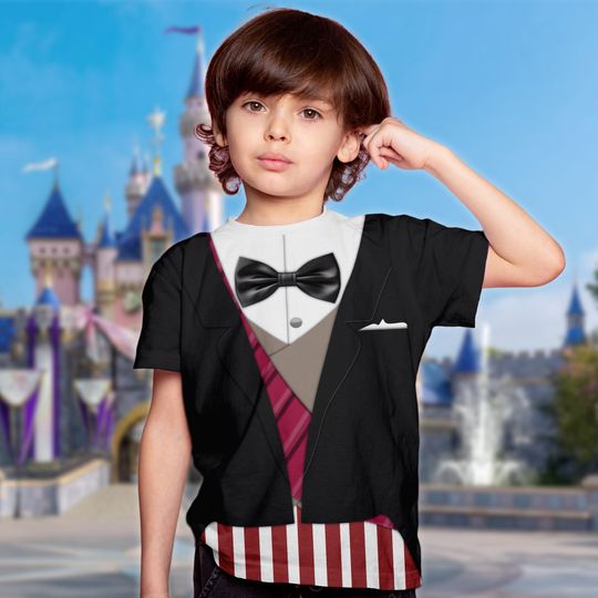 The Haunted Mansion Movie Ghost Costume, The Guy Suit 3D Cosplay T-shirt