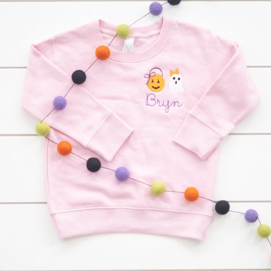 Discover Toddler Halloween Sweatshirt // Youth Halloween Sweatshirt
