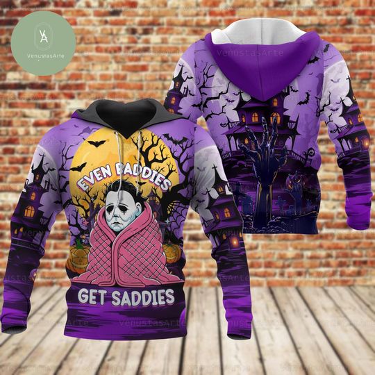 Discover Halloween Michael Myers Hoodie, Horror Movie Shirt, Michael Myers 3D Shirt