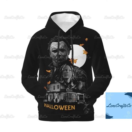Discover Michael Myers Vintage Hoodie, Michael Myers Shirt, 3D All Over Print Shirt