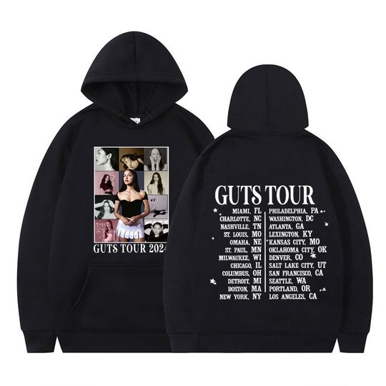 Discover Sour Guts Tour 2024 Vampire Hoodies Men Women Clothing Fashion