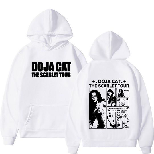 Discover Doja Cat The Scarlet Tour Hoodies Men Women Clothing Fashion Hooded
