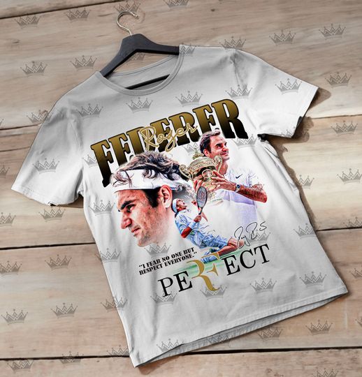 Discover Roger Federer Shirt, Roger Federer To Retire From Tennis After Laver Cup Aged 41, Thanks For All The Countless Memories Shirt