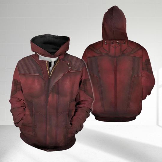 Discover Guardian Of The Galaxy 3D Costume Shirt, Peter Quill Cosplay Costume Hoodie