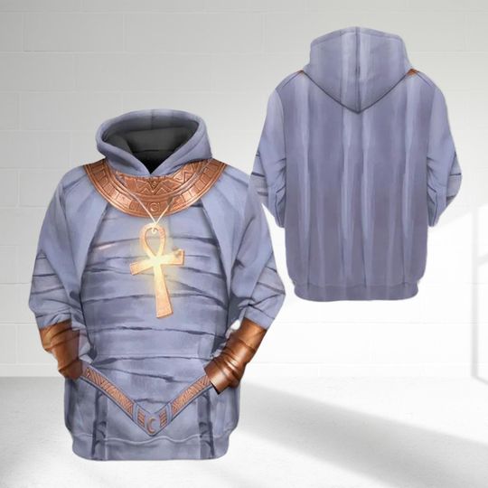 Discover Khonshu 3D Adult T-shirt Hoodie, Moon Knight Cosplay Costume Hoodie
