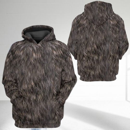 Discover Sloth Animal Inspired Halloween Costume Hoodie, Sloth Animal Cosplay Costume 3D Sweatshirt