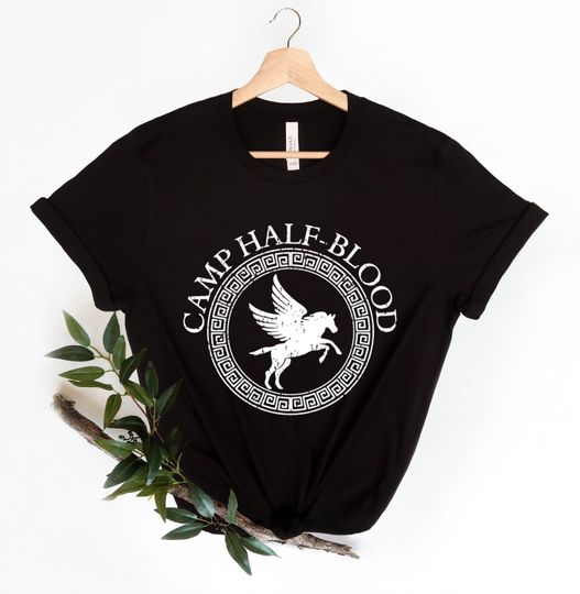 Camp Half Blood T-Shirt, Camp Half Blood Chronicles Branches T-Shirt, Percy Jackson T-Shirt, Olympians Training Camp Game T-Shirt, Camp