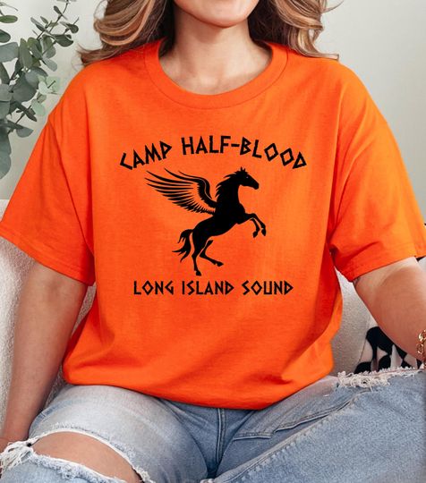 Camp Half-Blood Shirt, Long Island Sound T-shirt, Camp Half-Blood Sweater, Percy Jackson Shirt, Camp Jupiter, Halloween Costume