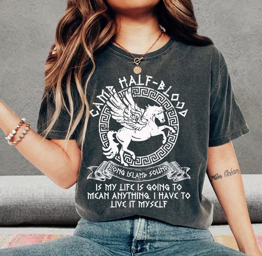 Disney Hercules Camp Half-blood T-shirt, , Camp Half Blood Shirt, Percy Jackson Camp T Shirt Half Blood Chronicles Branches Shirt