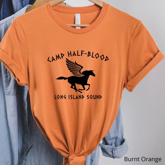 Discover Camp Halfblood Shirt,Camp Half Blood Shirt,Halloween Costume, Percy Jackson Shirt,Camp Jupiter, Half Blood Chronicles Branches,Unisex Tee