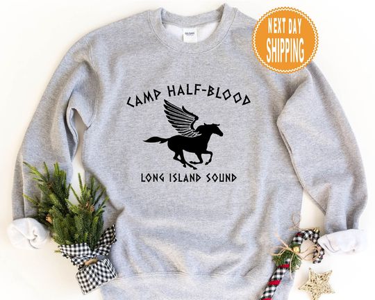 Camp Halfblood Sweatshirt, Camp Half-Blood Sweater, Trendy Hoodie, Percy Jackson Sweatshirt, Camp Jupiter, Half Blood Chronicles Branches