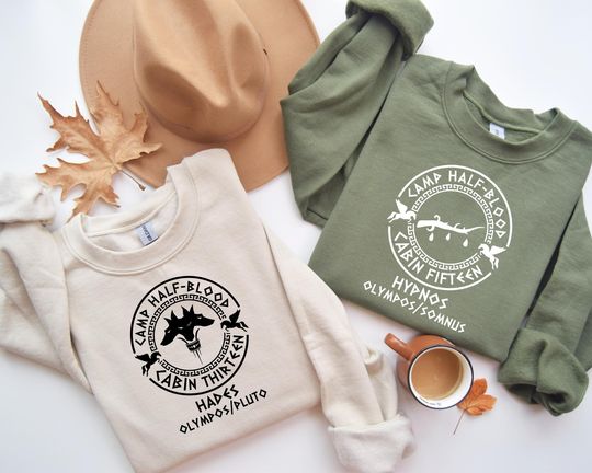 Custom Percy Jackson Sweatshirt Hoodie T Shirt, Camp Half Blood, Heroes Of Olympus Shirt, Camp Jupiter Shirt, Book Lover Gift Shirt, Bookish