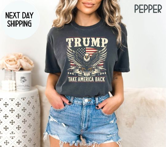 Discover Political Donald Trump Shirt, President Trump Shirt,,Trump Take America Back T-Shirt, Republican Shirts, Take America Back Trump