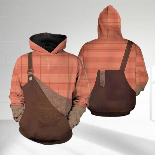 Wreck It Ralph 3D Costume  , Ralph Cosplay Costume Hoodie, Halloween Party Costume Outfit