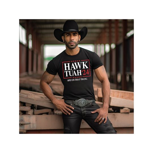 Hawk Tuah Spit on that Thang Shirt, TikTok Viral Tee, Hawk Tuah 24 Tee, Hawk Tuah TikTok Shirt, Funny Viral Tees, Hawk Tuah T-Shirt