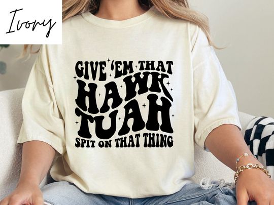 Discover Hawk Tuah Shirt Funny Gift for Best Friend Viral Video Hawk Tuah Tshirt Funny Bachelorette Shirt Hilarious Bridal Shower Gift