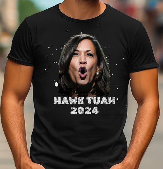 Discover Viral Kamala Shirt, Kamala Hawk Tuah Shirt, Kamala Harris BJ Shirt
