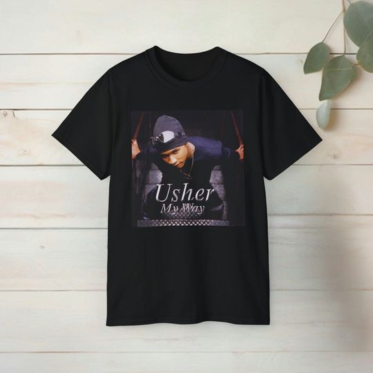 Discover Usher My Way Shirt, Usher Album Tshirt, Retro Usher Shirt, Usher Merch, Usher Fan Outfit, Usher TShirt, Halftime Show Shirt, Usher Game Day