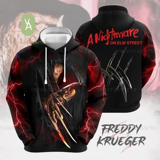 Freddy Krueger Horror Shirt, A Nightmare On Elm Street Shirt, Freddy Krueger Killer Hoodie