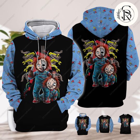 Chucky Halloween Hoodie, Chucky Good Guys Childs Play