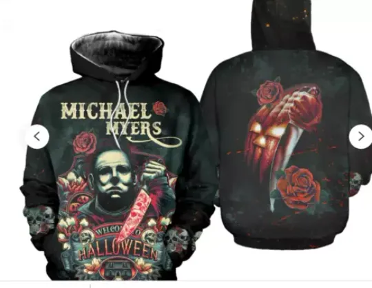 Michael Myers Halloween Halloween Movie 3D HOODIE Halloween Gift Christmas Gift