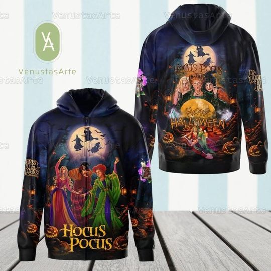 Hocus Pocus Halloween Shirt, Sanderson Sisters Shirt, Hocus Pocus Hoodie, Halloween Witches Shirt, Happy Halloween 2024 Shirt