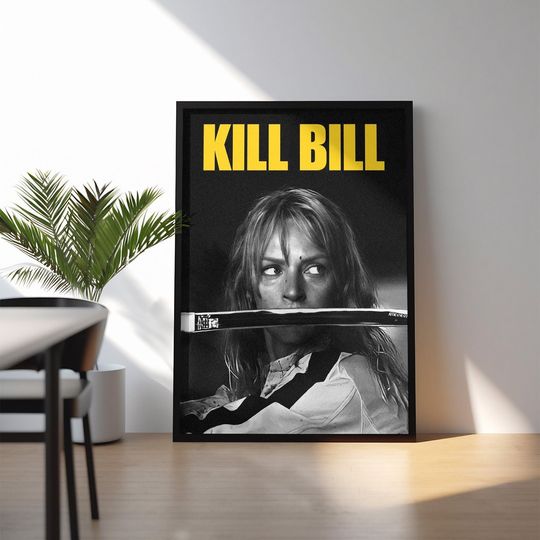Essential Kill Bill Movie Poster | Vintage Kill Bill Print | Kill Bill Canvas | Quentin Tarantino Poster