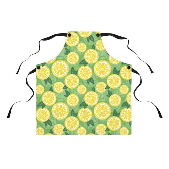 Discover Lemon Slices on Green Apron