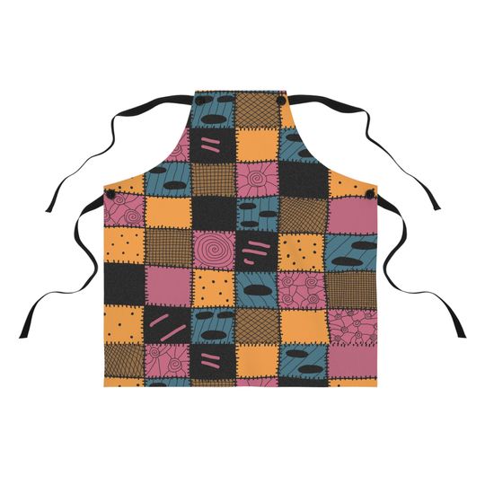 The Nightmare Before Christmas Sally Patches Apron