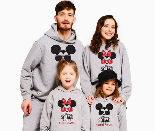 Discover Personalized Disneyland Tour Hoodie for Your Family Trip - Mickey Minnie Gift Tee Top - Custom Disney Souvenir Apparel