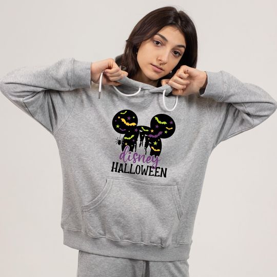 Discover Halloween Disney Hoodie | Mickey Shirt for Disneyland Fun | Cute Halloween Theme Apparel for Disney Trips