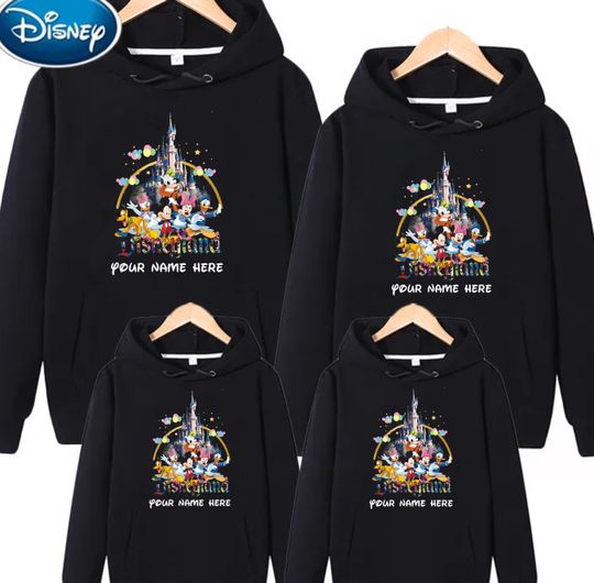 Discover Personalized Disney Hoodie, Disney Trip Hoodie, Disney Family Vacation Hoodie Disney Matching Hoodie Disney Castle Hoodie, Unisex Hooded Top