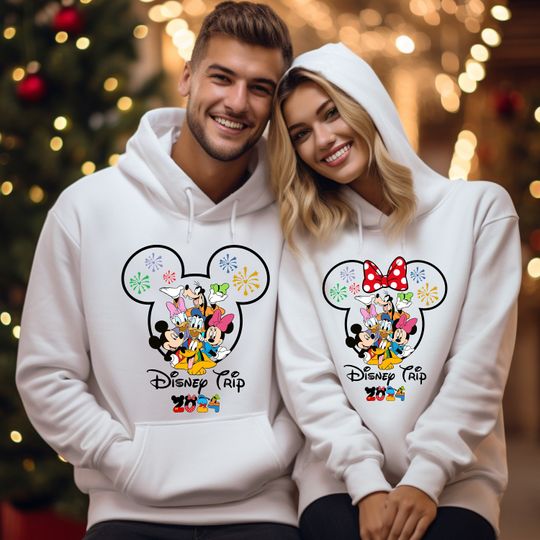 Disney Trip 2024 Hoodie, Disney 2024 Vacation Hoodie, Disney Matching Hoodie, Disney 2024 Trip Matching Hoodie, Disney Hoodie and Sweater