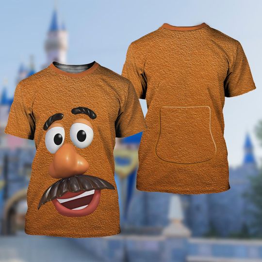 Discover Mr. Potato Men Head Shirt, Potato Toy Costume Cosplay 3D T-Shirt