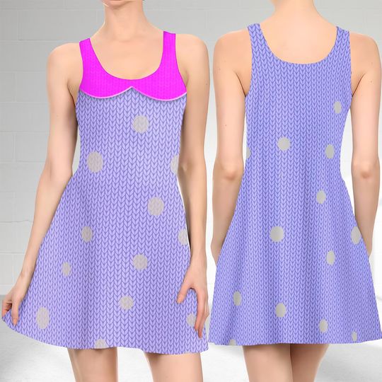 Envy Emotion 3D Cosplay Costume Skater Dress, Inside Out And Dress, Envy Inside Out Robot Mom Daughter Dress, Envy Inside Out Dress