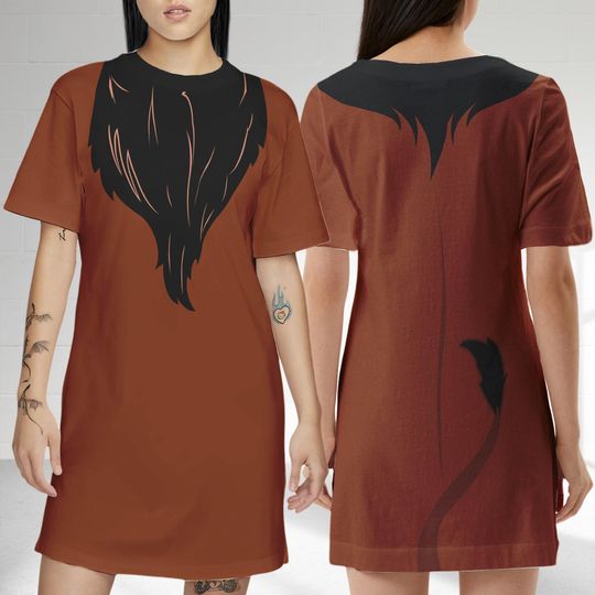 Scar The Lion King Dress T-shirt, Lion King Movie Dress, Scar Lion Character Lion King Dress, Scar Lion King Dress Gift, Gift For Mom