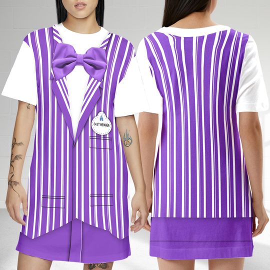 Discover Dapper Dans Purple Dress T-shirt, The Dapper Dans Cast Member Dress, Dapper Dans Purple Dress, Cast Member Dress Gift, Gift For Mom
