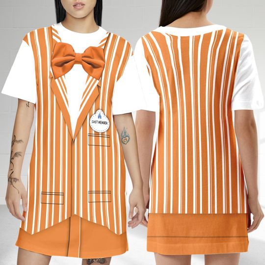 Dapper Dans Orange Dress T-shirt, The Dapper Dans Cast Member Dress, Dapper Dans Orange Dress, Cast Member Dress Gift, Gift For Mom