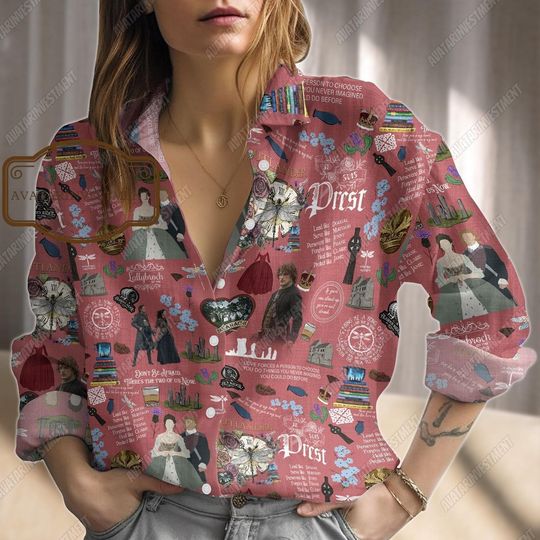Discover Outlander Blouse Shirt, Outlander Shirt, Outlander Gift, Outlander Shirt Women, Outlander Blouse Shirt Women, Outlander Women Blouses