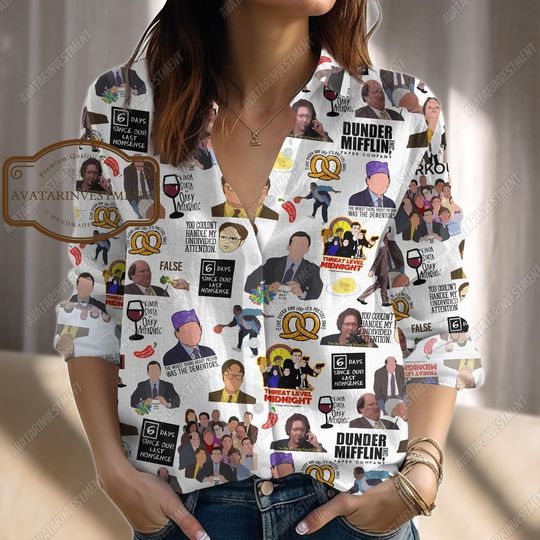 Discover The Office Blouse Shirt, The Office Shirt, The Office Gift, Funny Office Shirt, Micheal Scott Shirt, Office Blouse Shirt, Shirt For Women