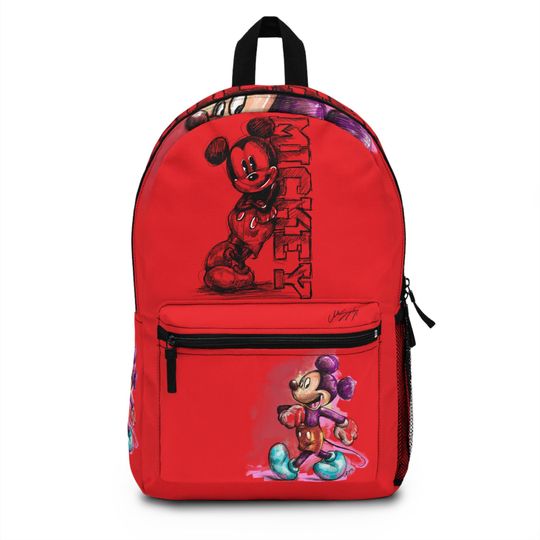 Discover Colorful Cartoon Backpack for Kids  Personalized Name